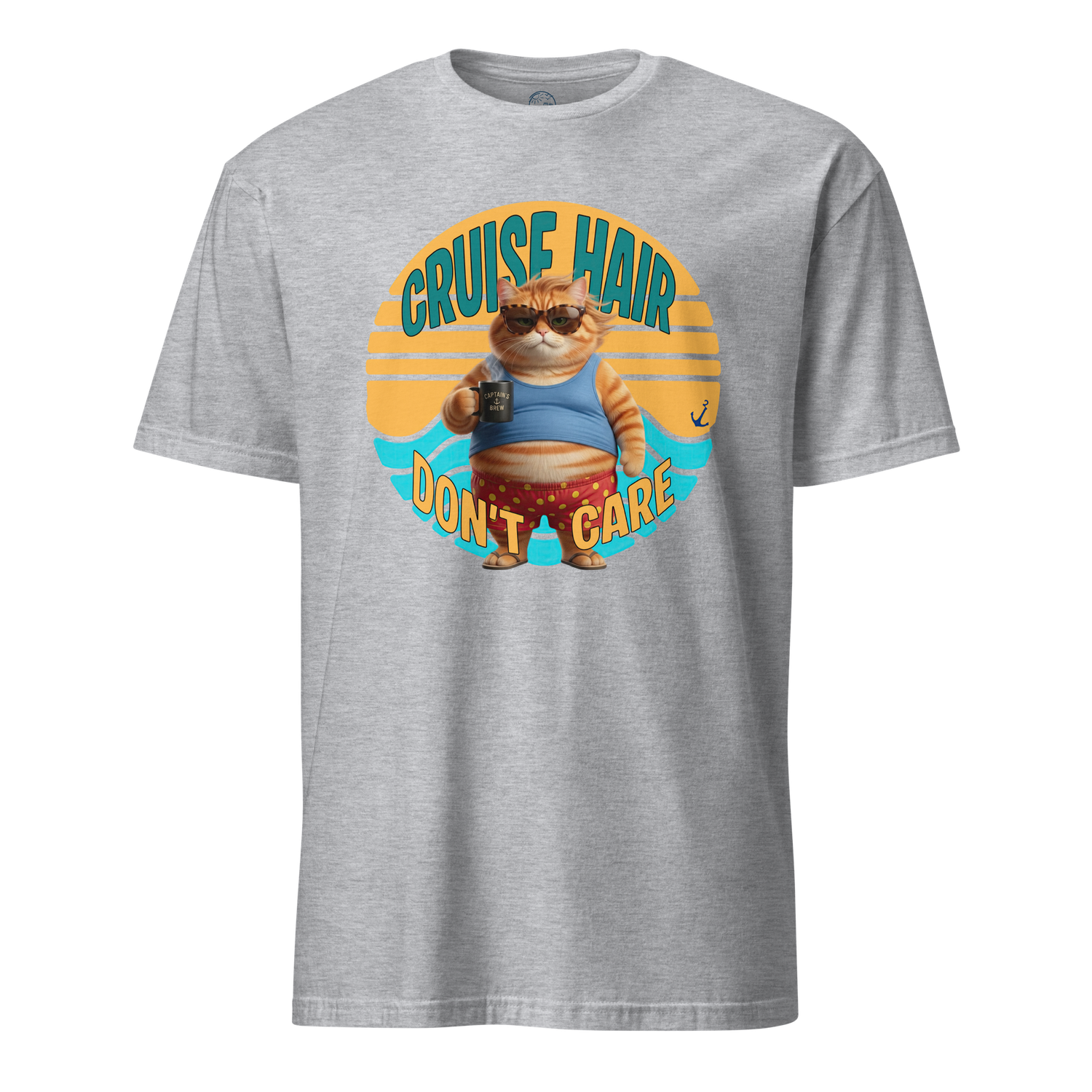 Tropical Tabby "Cruise Hair" Unisex T-Shirt