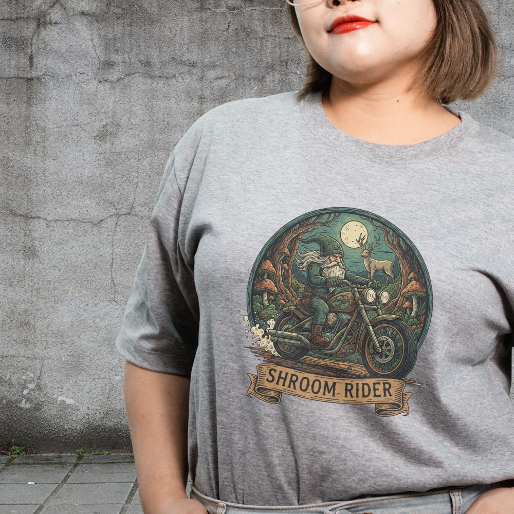 Shroom Rider Short-Sleeve Unisex T-Shirt