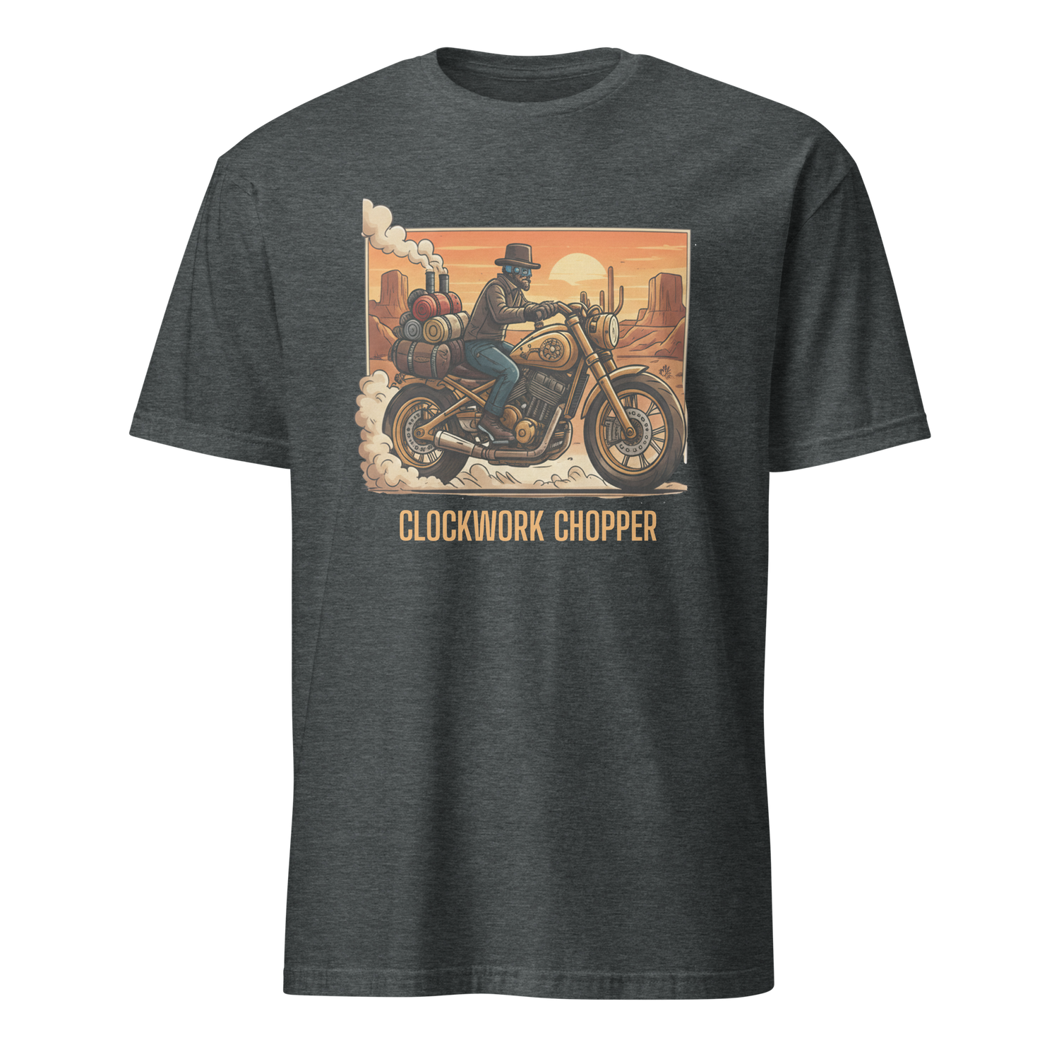 Clockwork Chopper Short-Sleeve Unisex T-Shirt