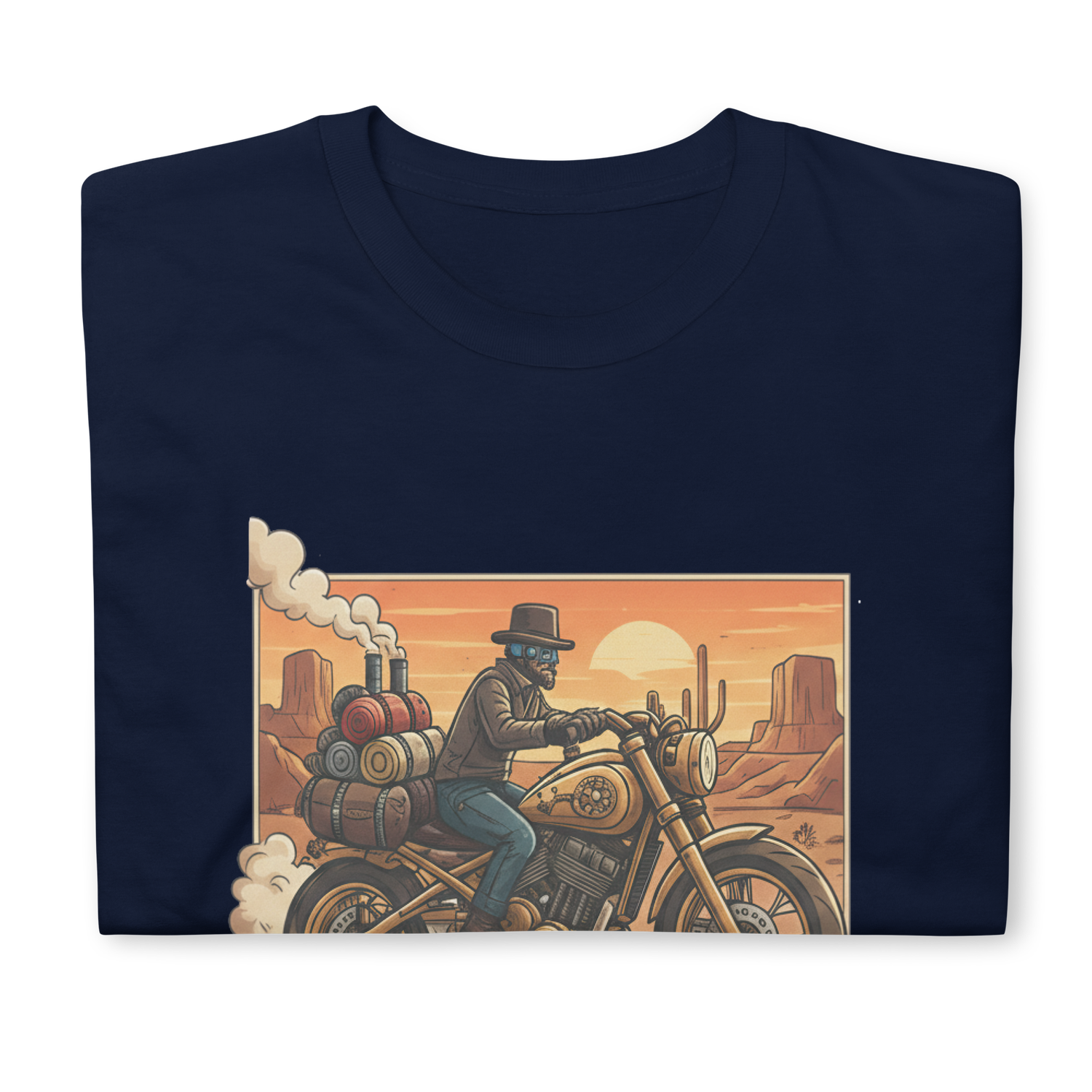 Clockwork Chopper Short-Sleeve Unisex T-Shirt