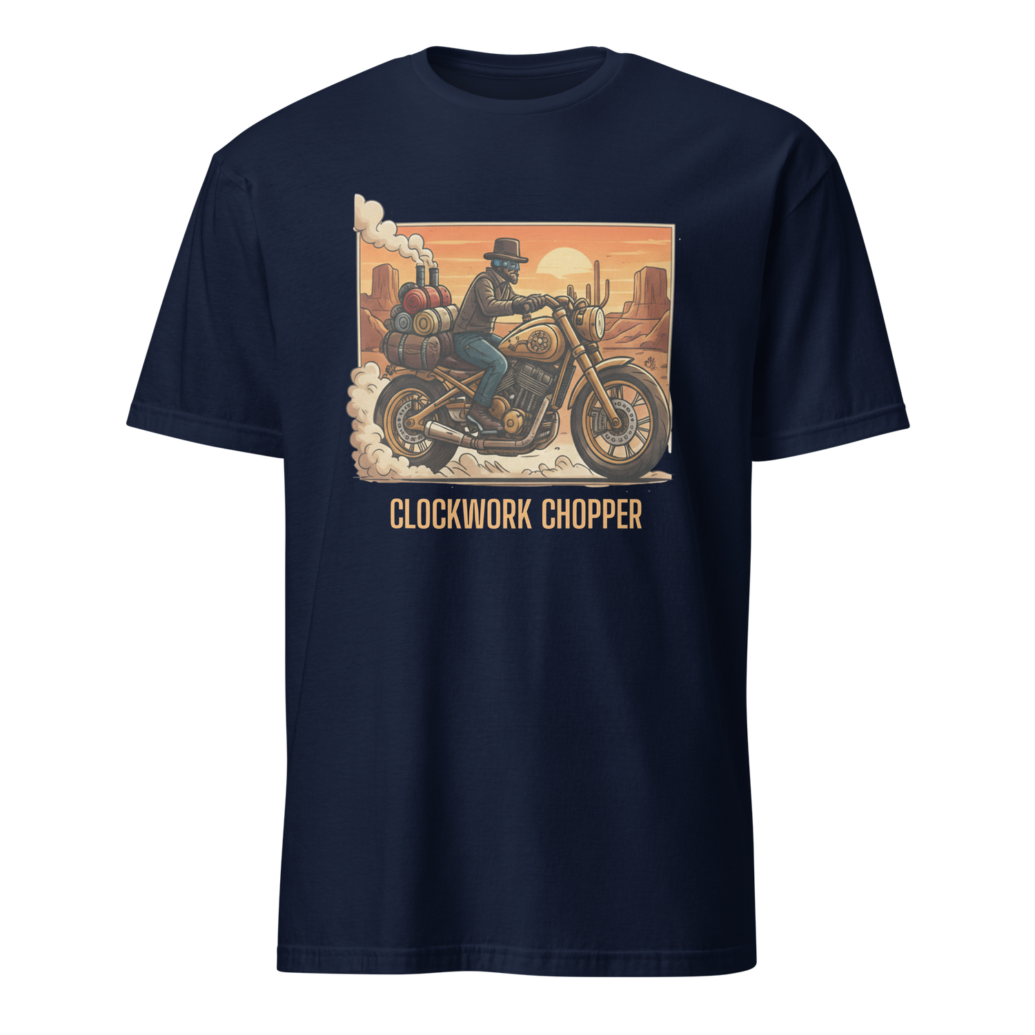 Clockwork Chopper Short-Sleeve Unisex T-Shirt