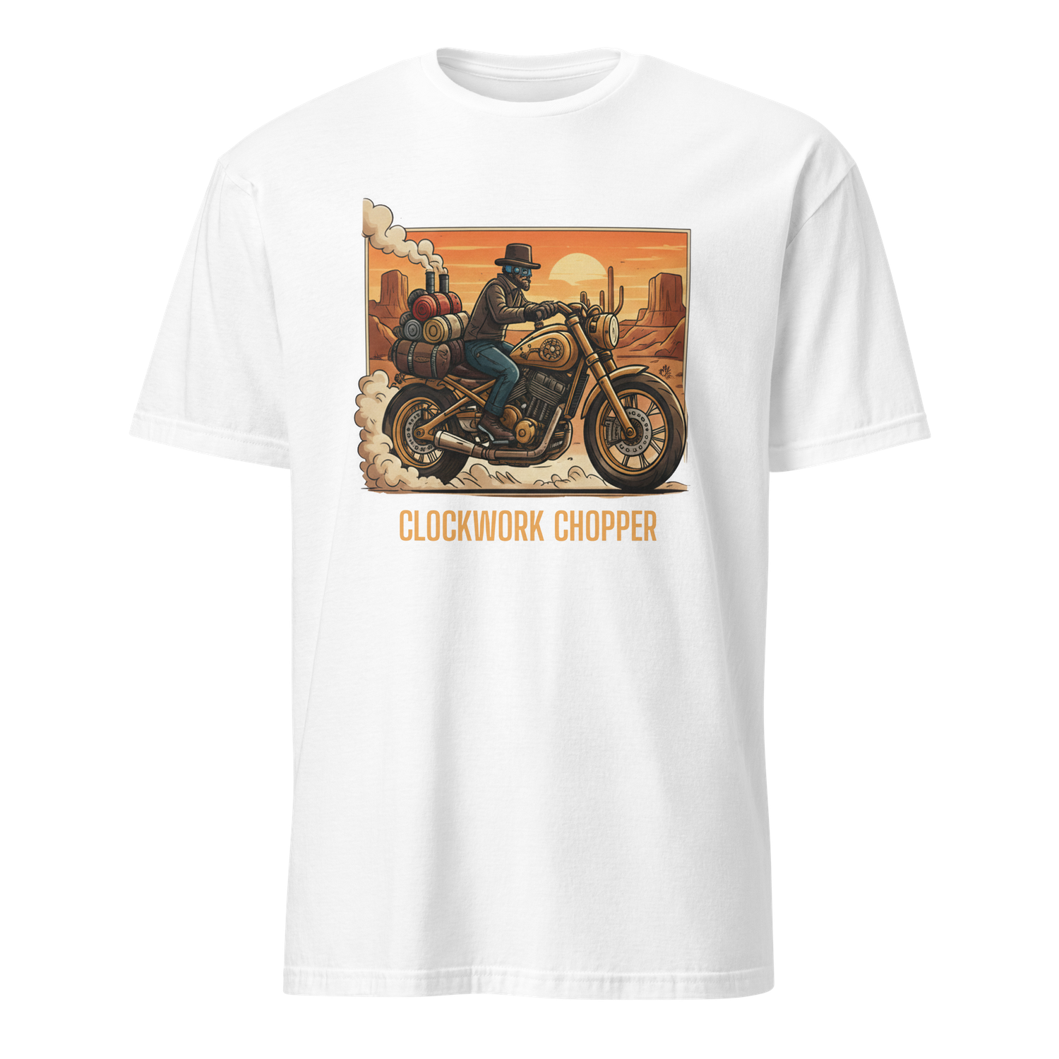 Clockwork Chopper Short-Sleeve Unisex T-Shirt