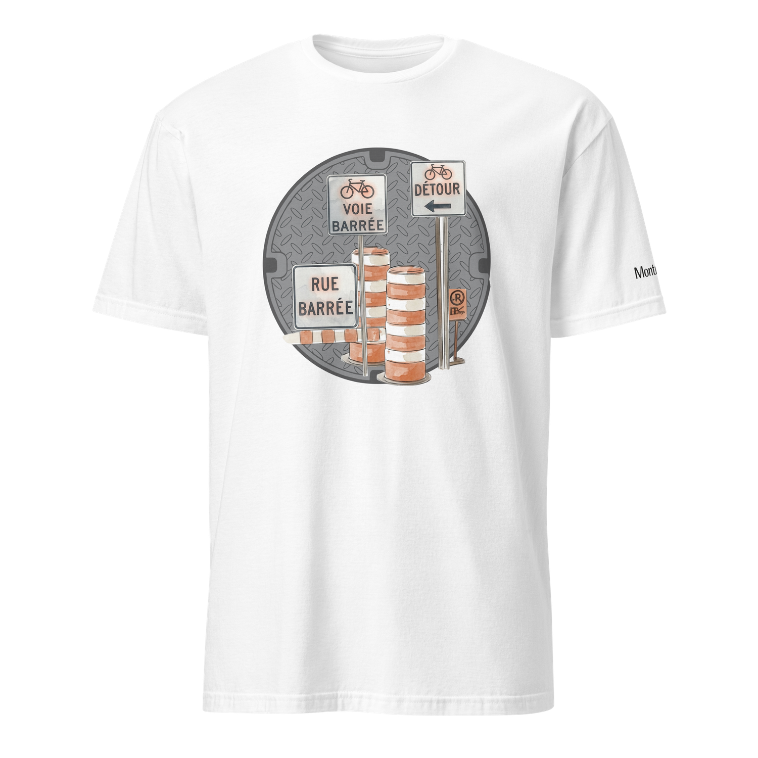 Montreal Manhole Unisex T-Shirt