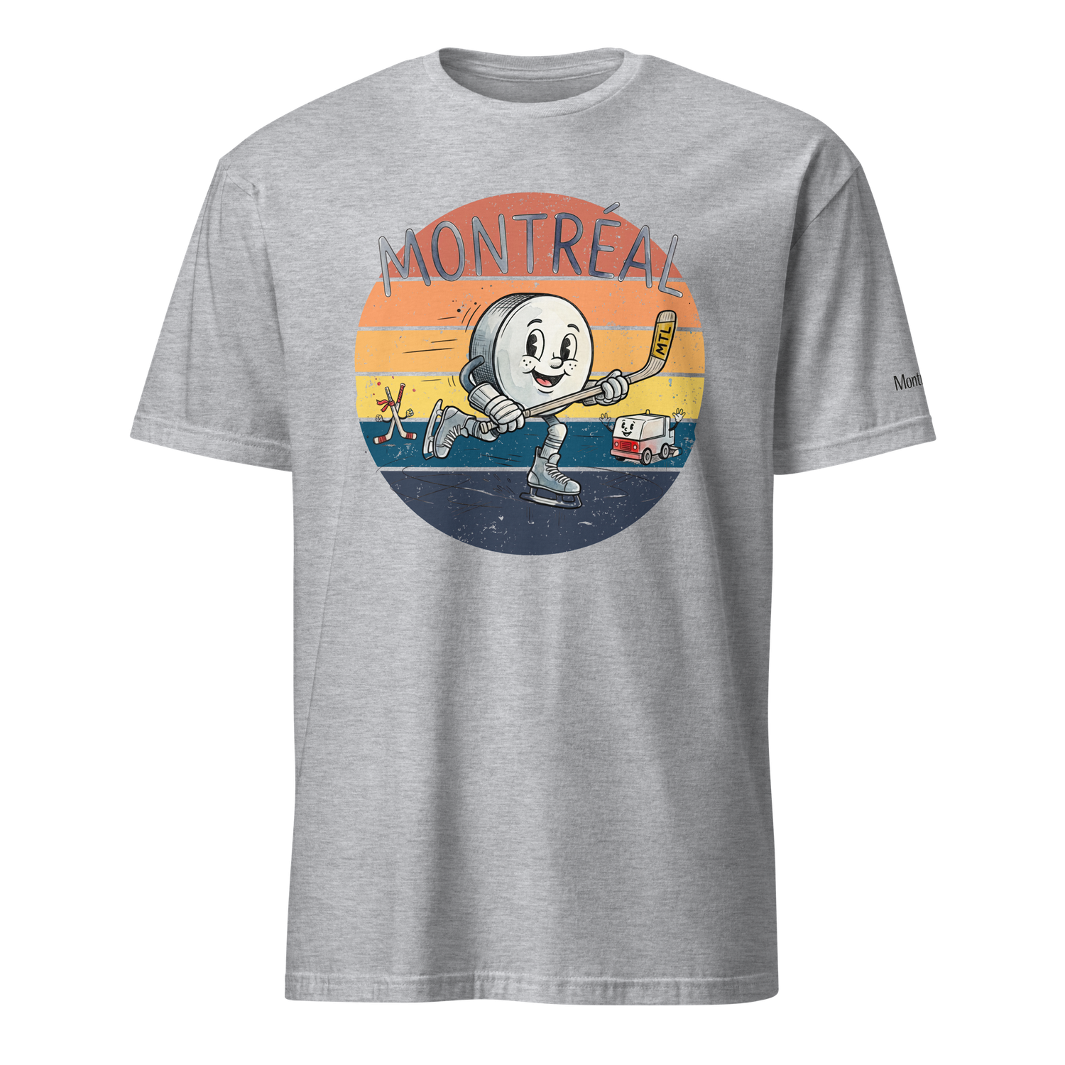 Montreal Hockey Puck Unisex T-Shirt