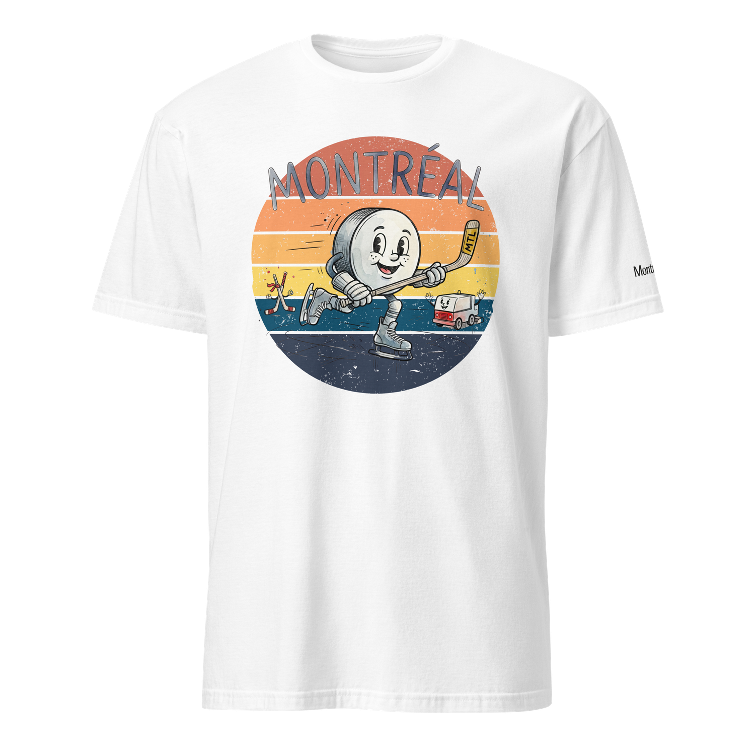 Montreal Hockey Puck Unisex T-Shirt