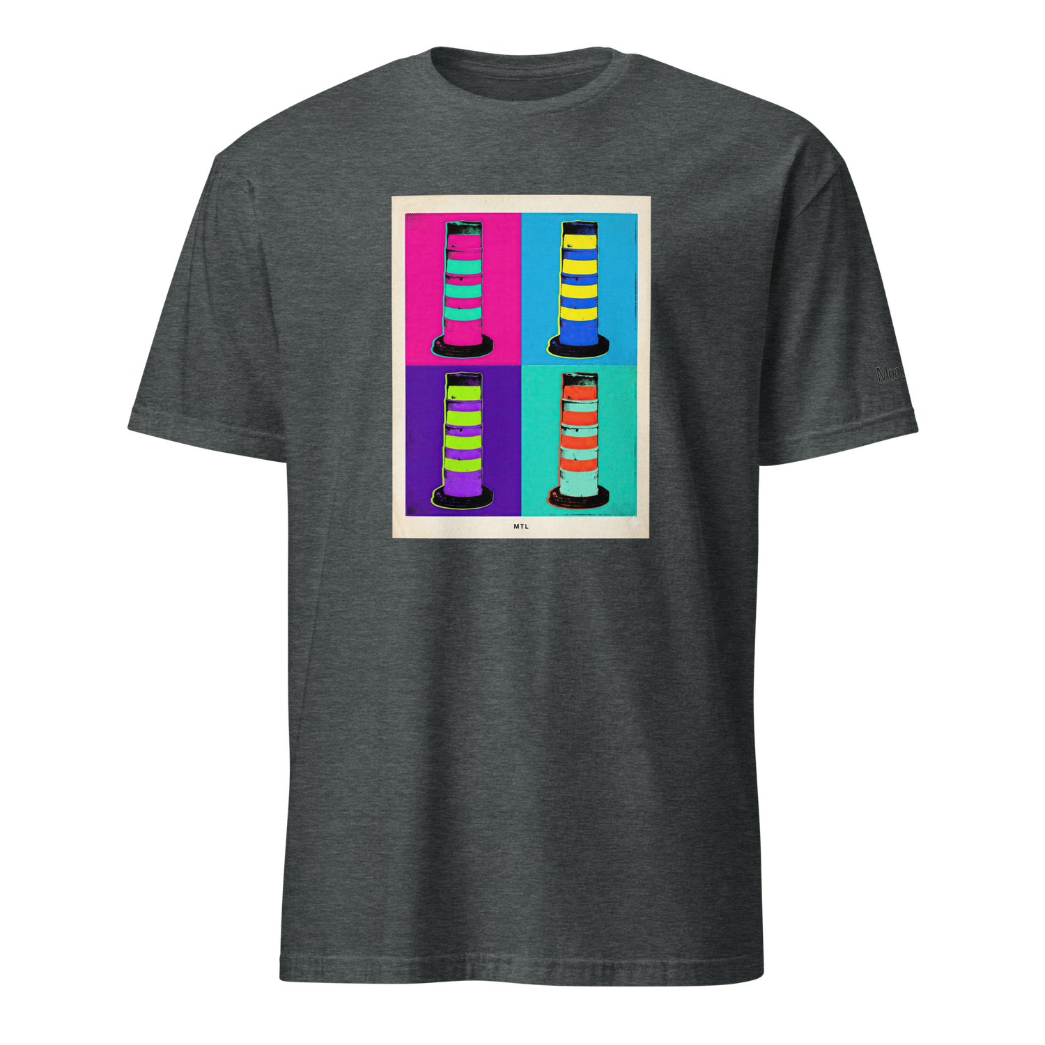 Pop Art Montreal Construction Cones Unisex T-Shirt