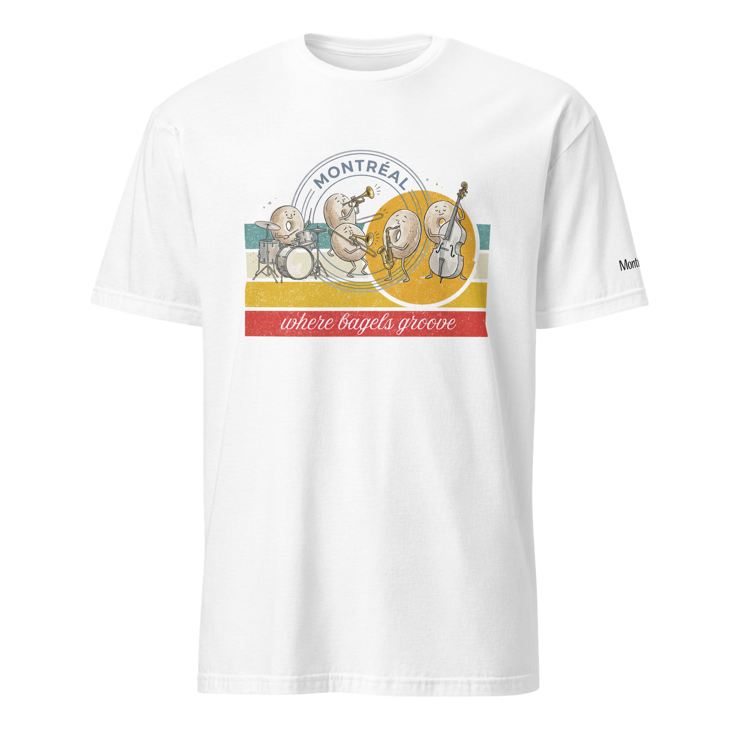 Montreal Grooving Bagels Unisex T-Shirt