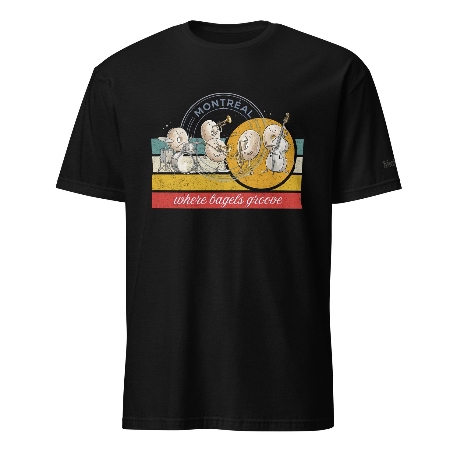 Montreal Grooving Bagels Unisex T-Shirt