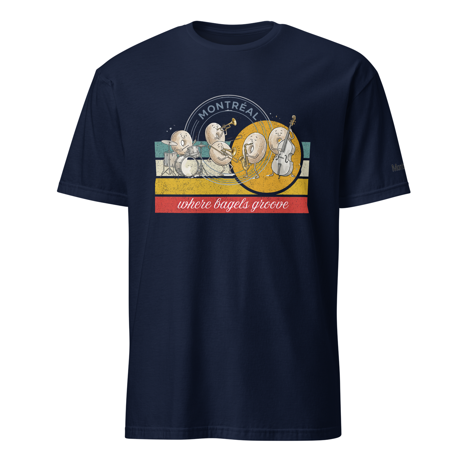 Montreal Grooving Bagels Unisex T-Shirt