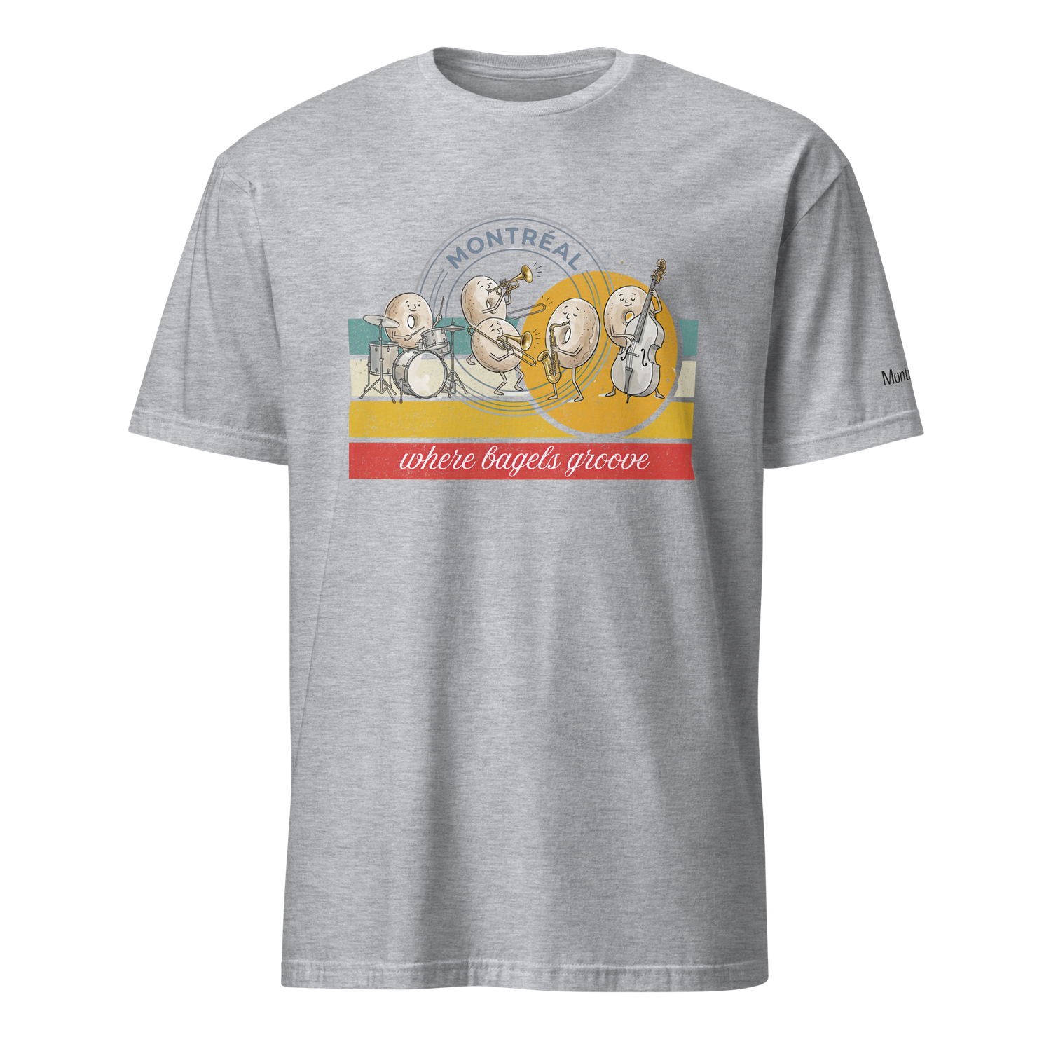 Montreal Grooving Bagels Unisex T-Shirt