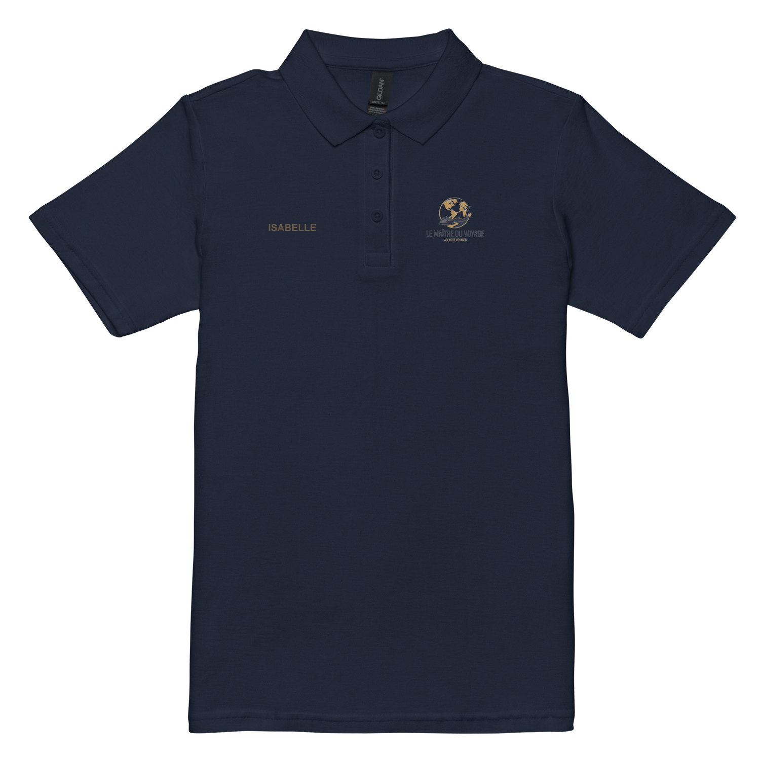 Women’s pique polo shirt *Le Maitre du Voyage*