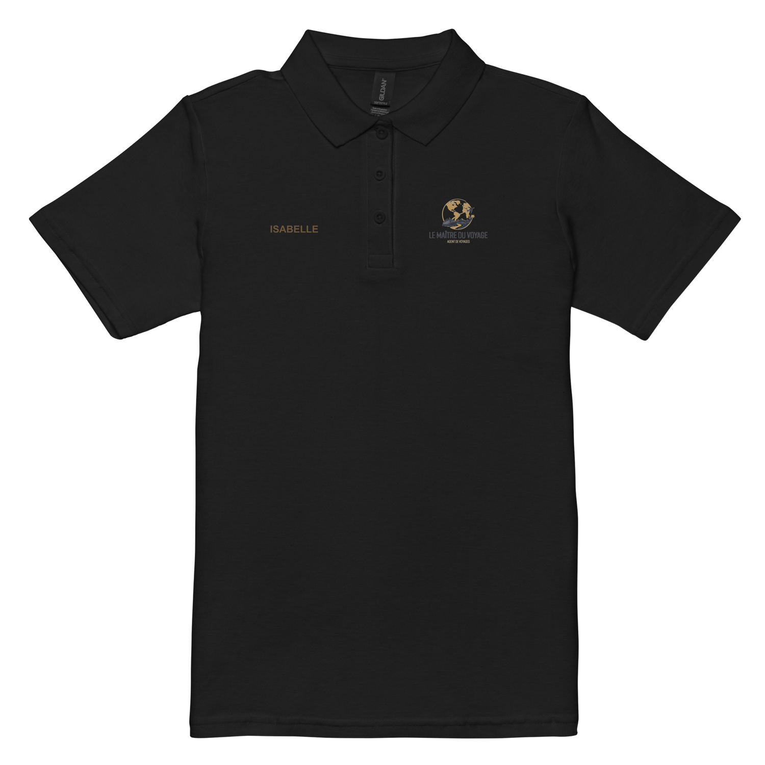 Women’s pique polo shirt *Le Maitre du Voyage*