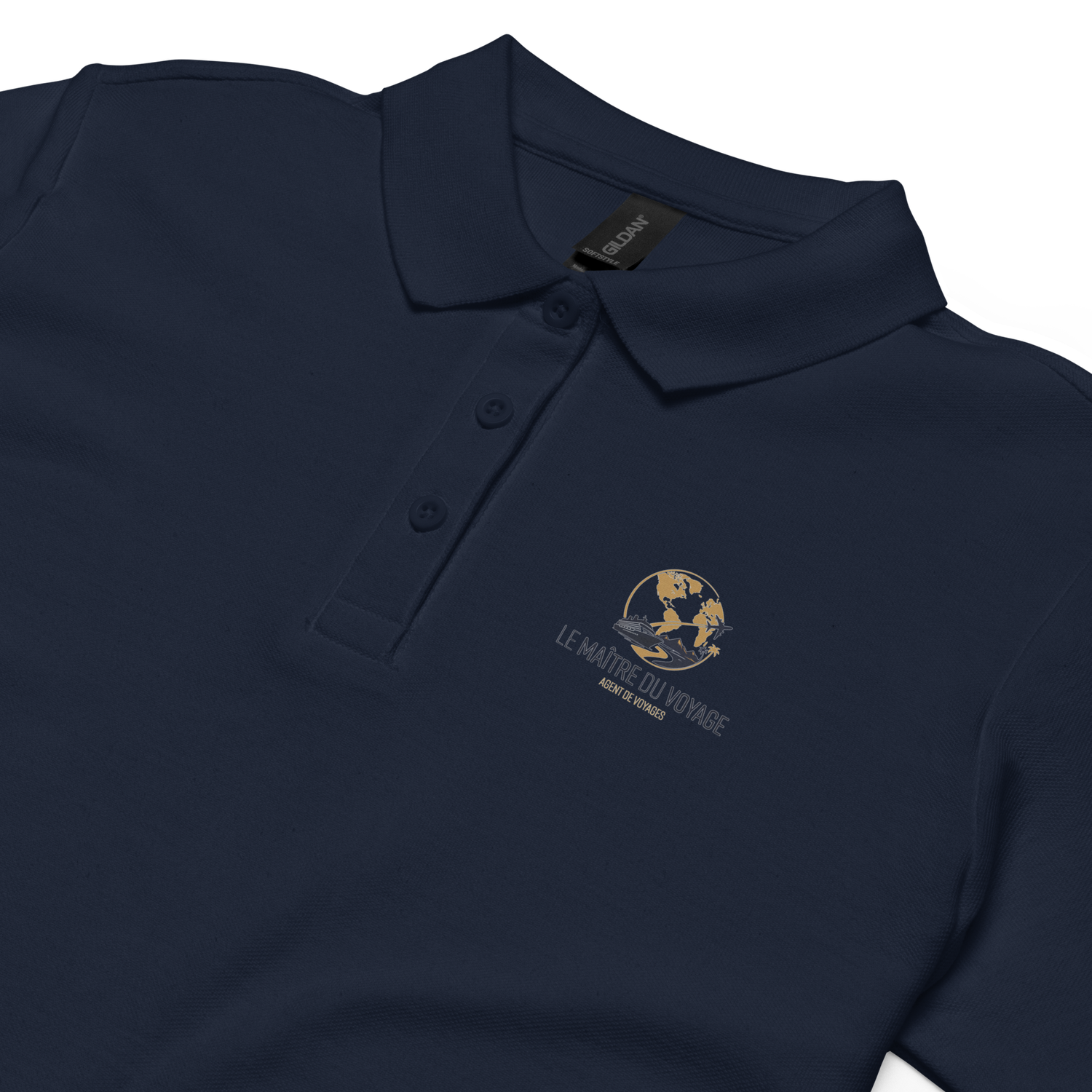 Women’s pique polo shirt *Le Maitre du Voyage*
