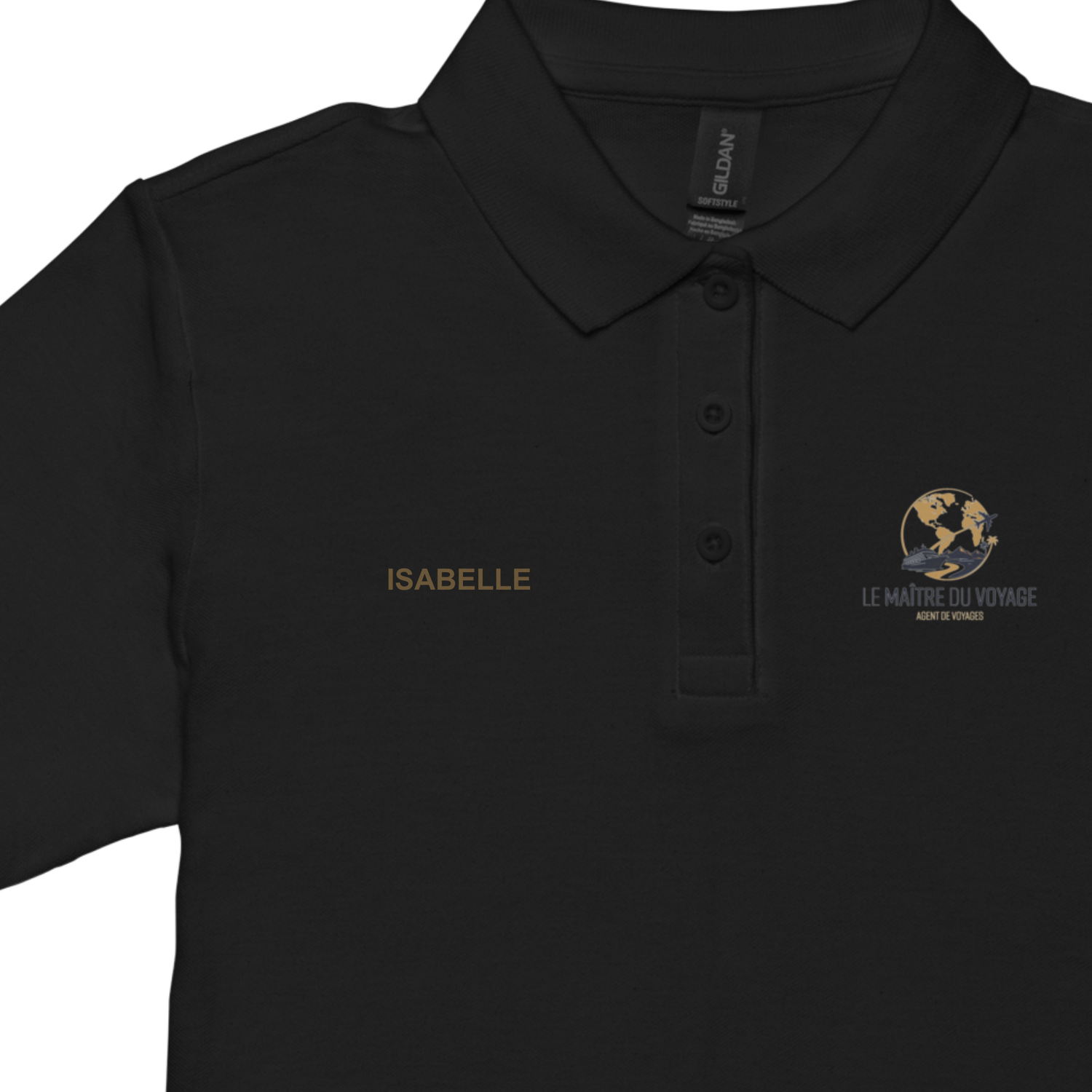 Women’s pique polo shirt *Le Maitre du Voyage*