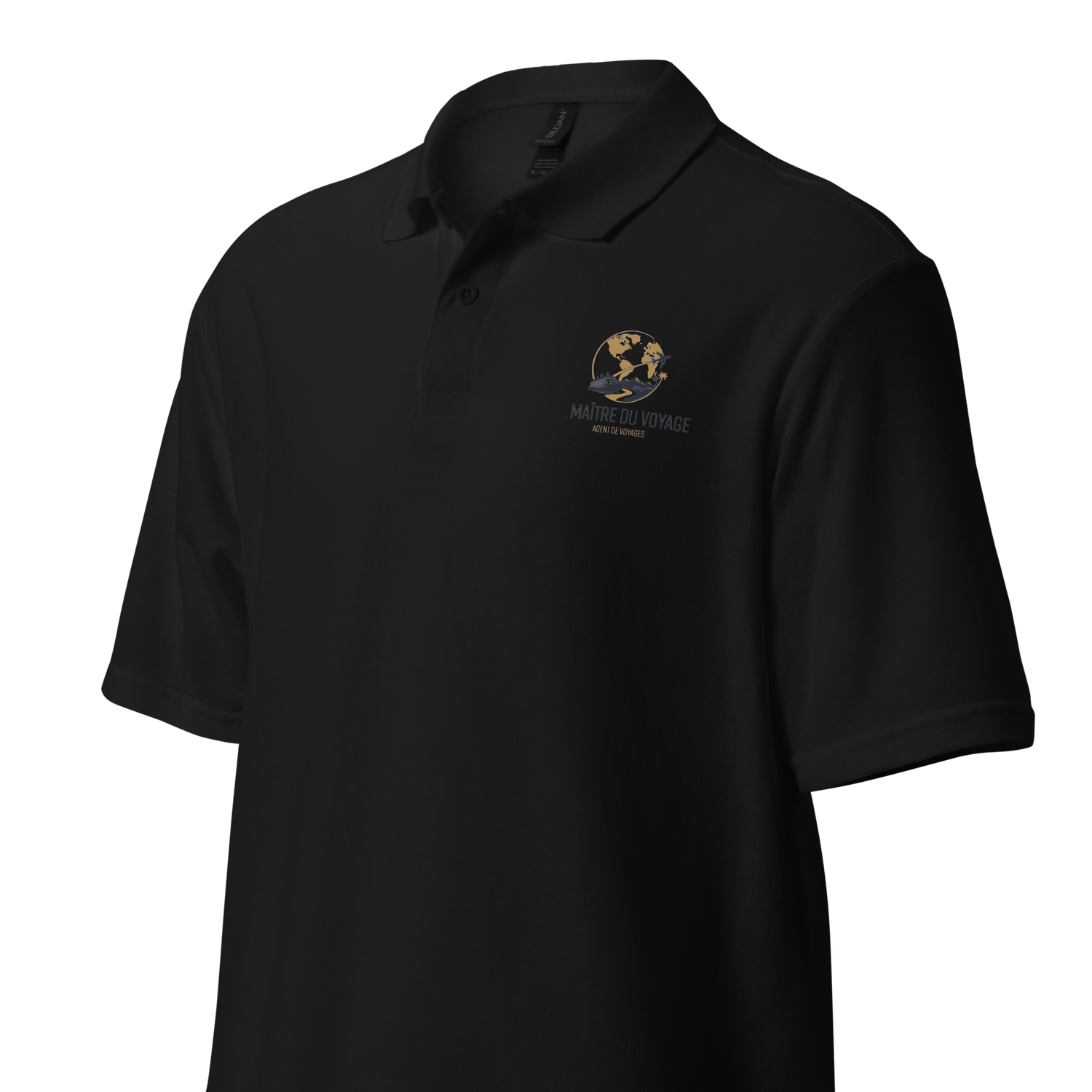 Men's pique polo shirt "Le Maitre du Voyage"