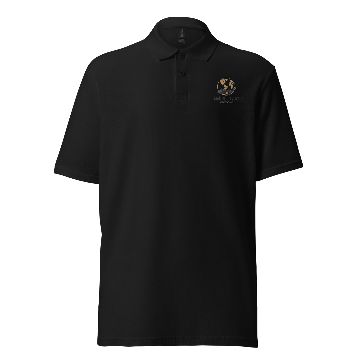 Men's pique polo shirt "Le Maitre du Voyage"