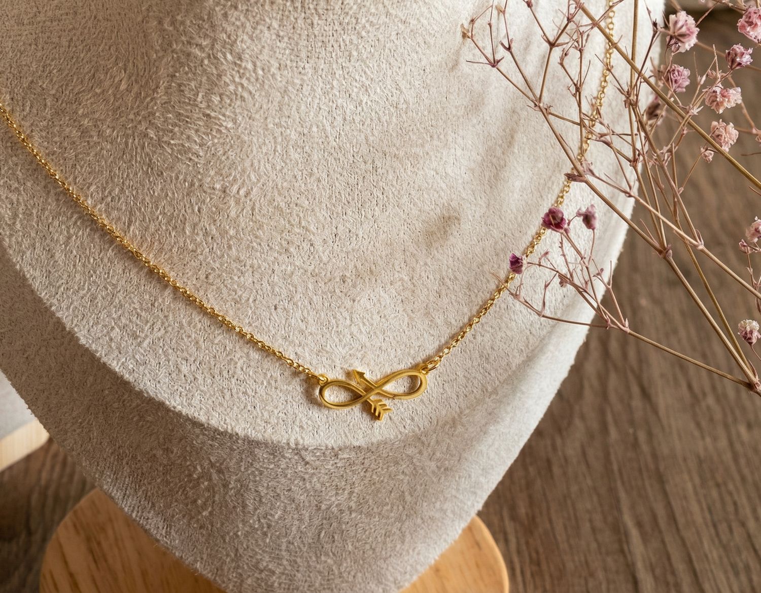 Collar “Una y Mil Veces” MALIN – Acero Gold