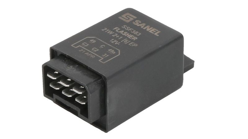 Przerywacz kierunkowskazów (12V; ilość pinów: 6)