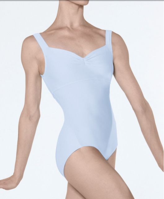 Middle School Galate Leotard- Cornflower