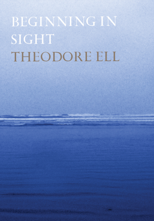 Beginning in Sight Poetry Book - Theodore Ell