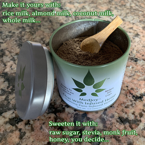 Instant Golden Masala Chai With 1000mg CBD