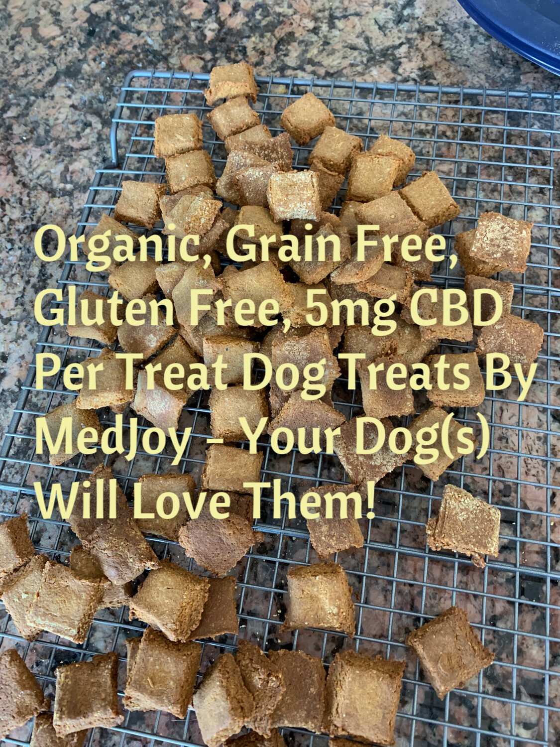 Peanut Butter and Pumpkin 50mg CBD Treats For Dogs Trial Size