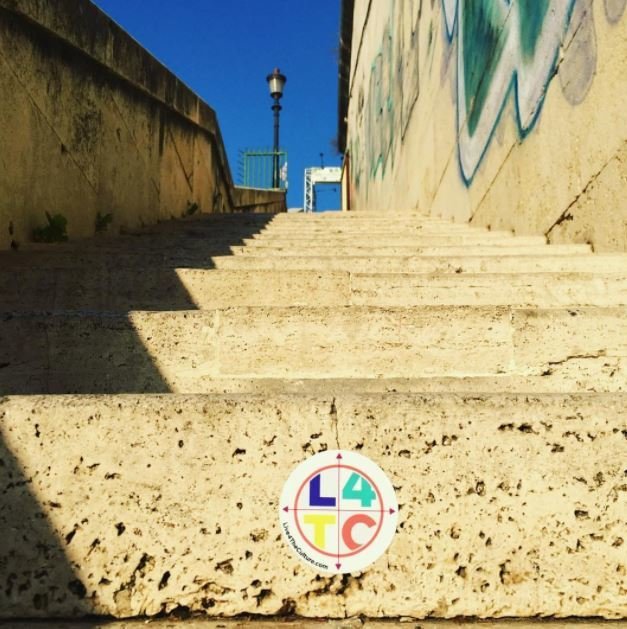 Vinyl "Aim for the Culture" Sticker