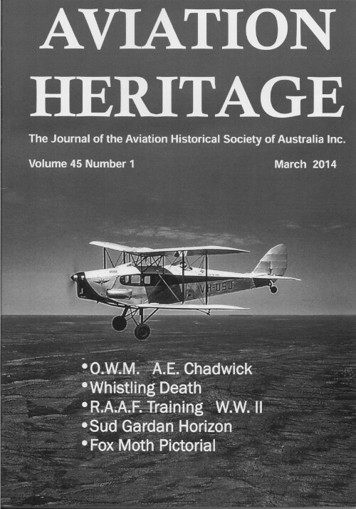 Aviation Heritage Vol. 45 No. 1 (March 2014)