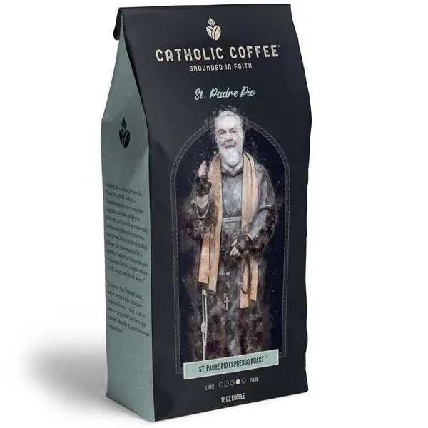 Padre Pio Espresso Roast Coffee