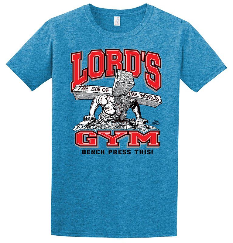 Lords Gym Shirt - Blue, Size: Small