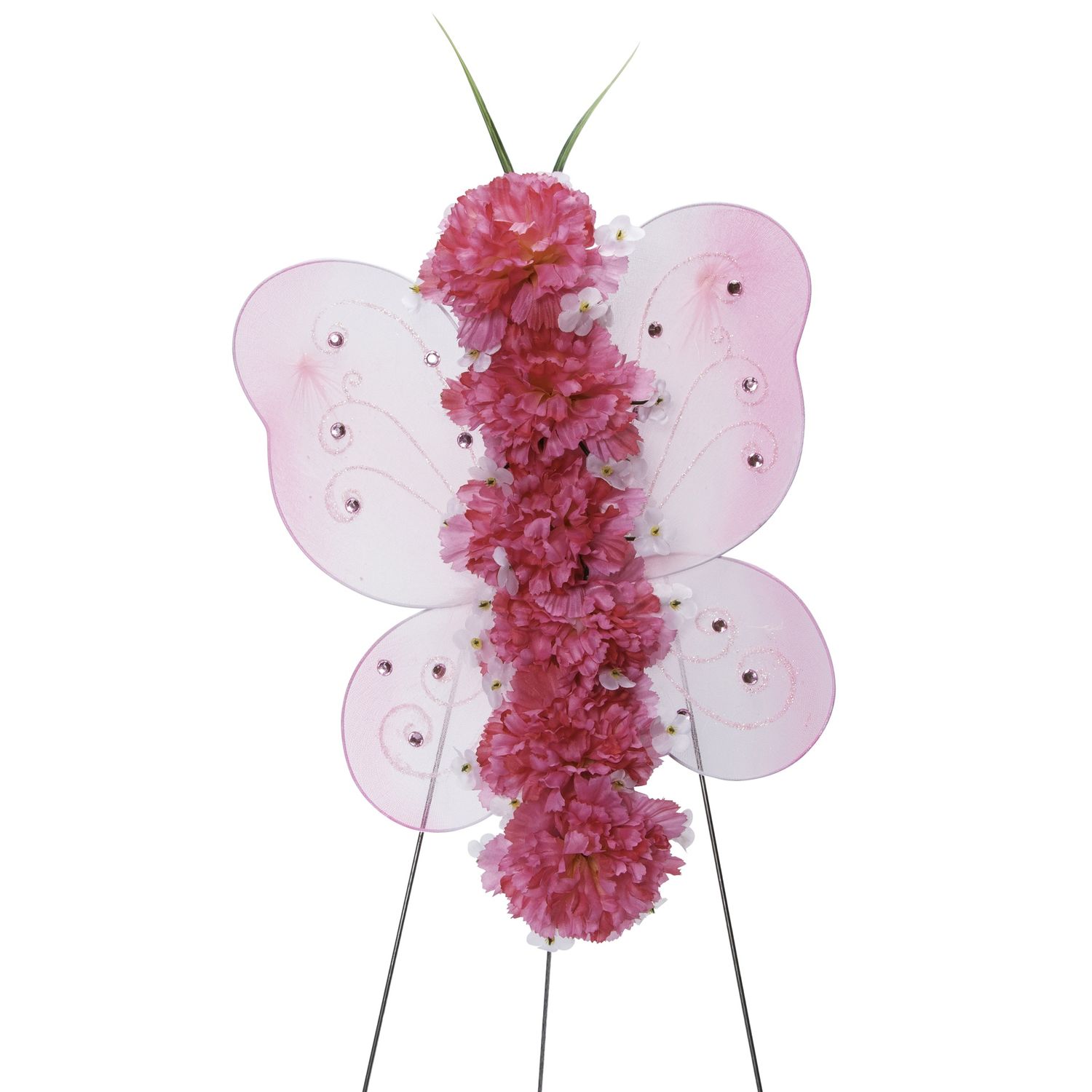 Artificial Butterfly, Colour: Pink