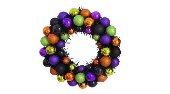 Halloween Glitter Bulb Wreaths