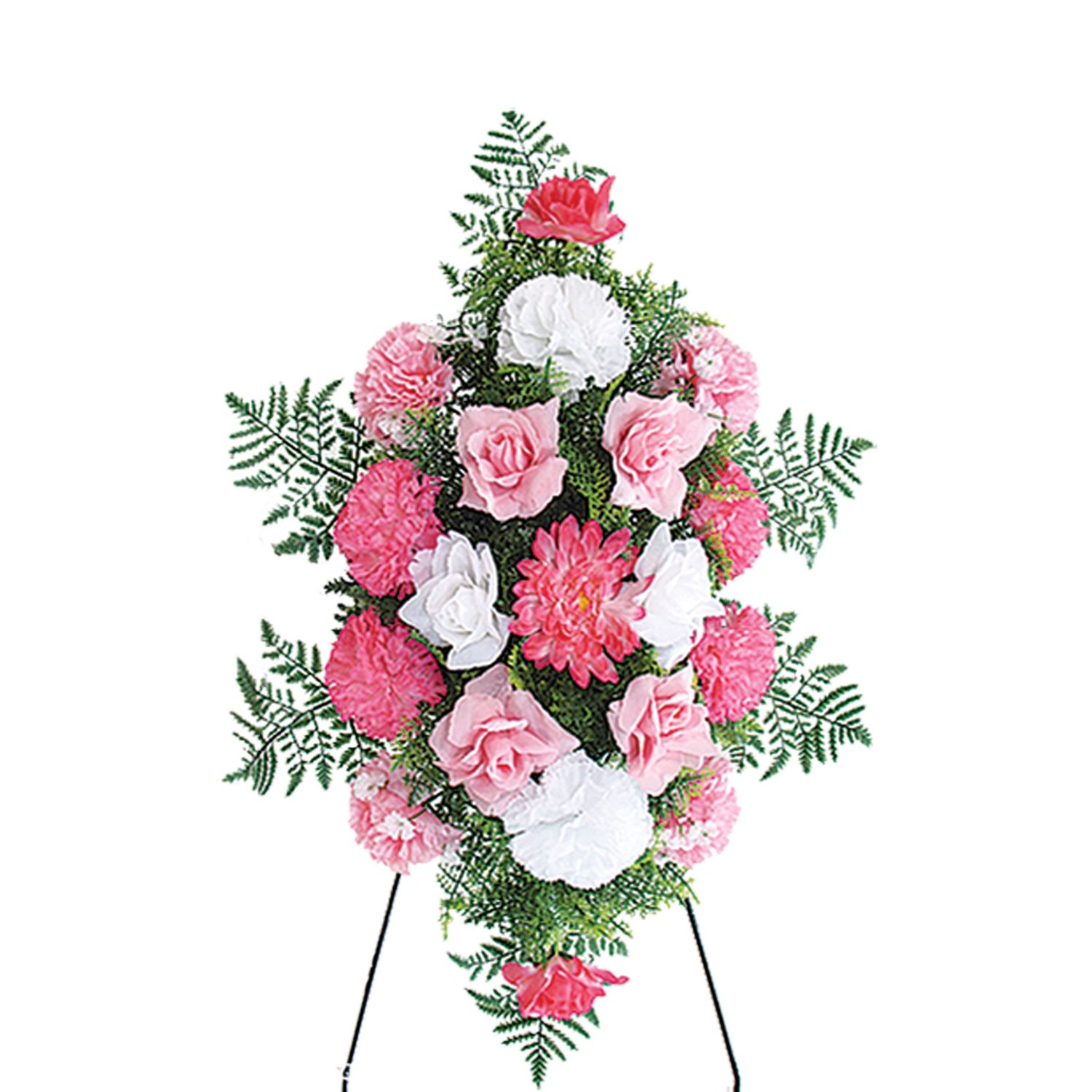 Heritage Artificial Spray, Colour: Pink