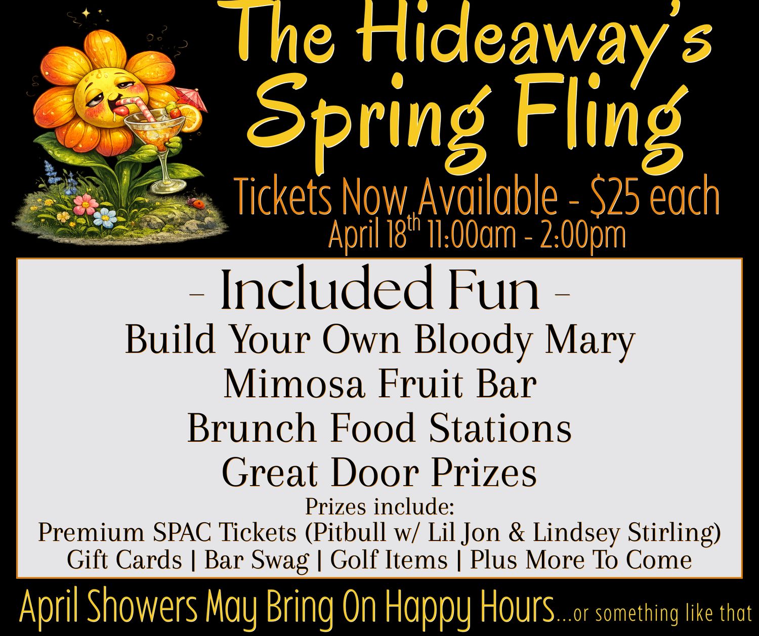 The Hideaway's Spring Fling The Hideaway's Spring Fling
