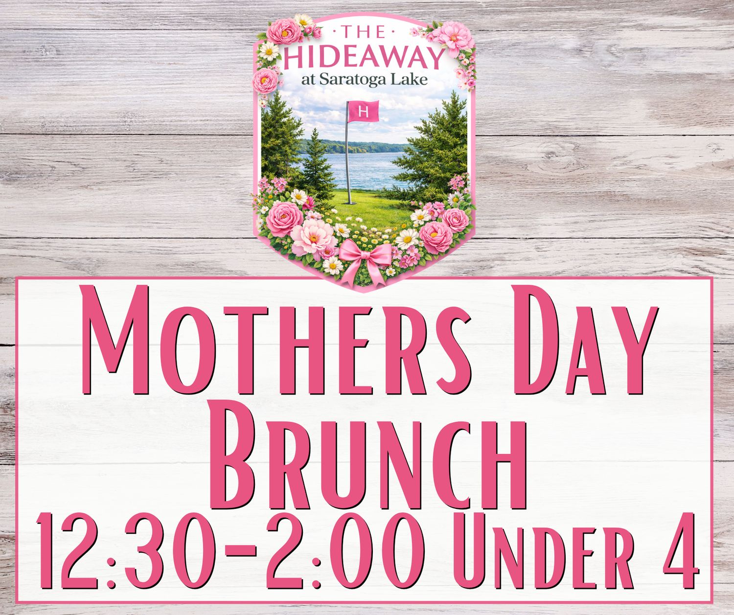 Mother's Day Brunch - 12:30am UNDER 4