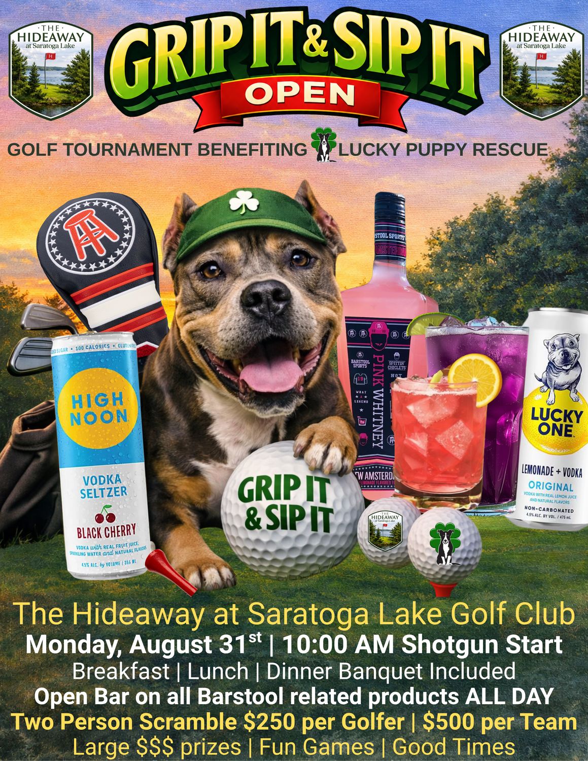 Grip It & Rip It Open—Solo Golfer