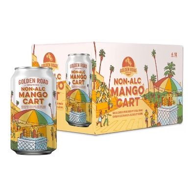 GOLDEN ROAD NON-ALC MANGO CART 6PK