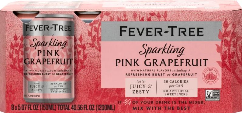 FEVER TREE SPARKLING PINK GRAPEFRUIT 8PK