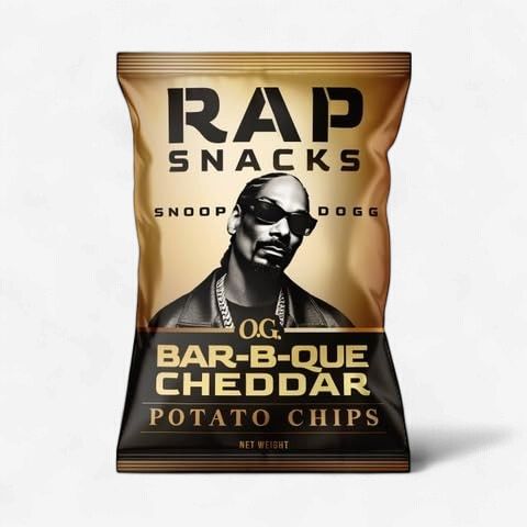 RAP SNACKS SNOOP DOGG CHEDDAR BBQ 2.50Z