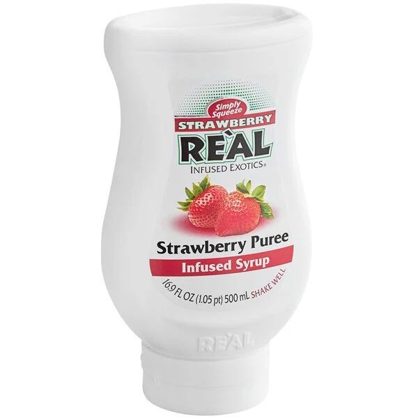 REAL STRAWBERRY INFUSED SYRUP
