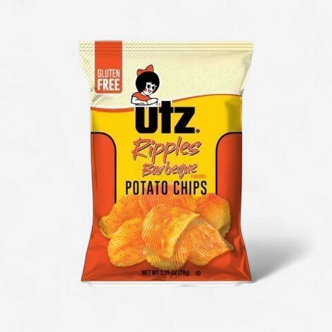 UTZ RIPPLES BARBEQUE 2.75OZ