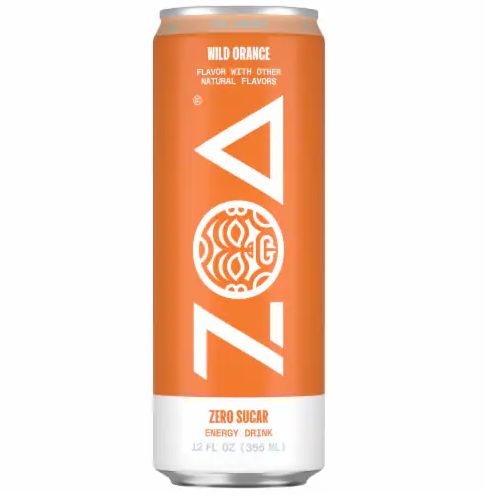 ZOA ZERO WILD ORANGE 12OZ