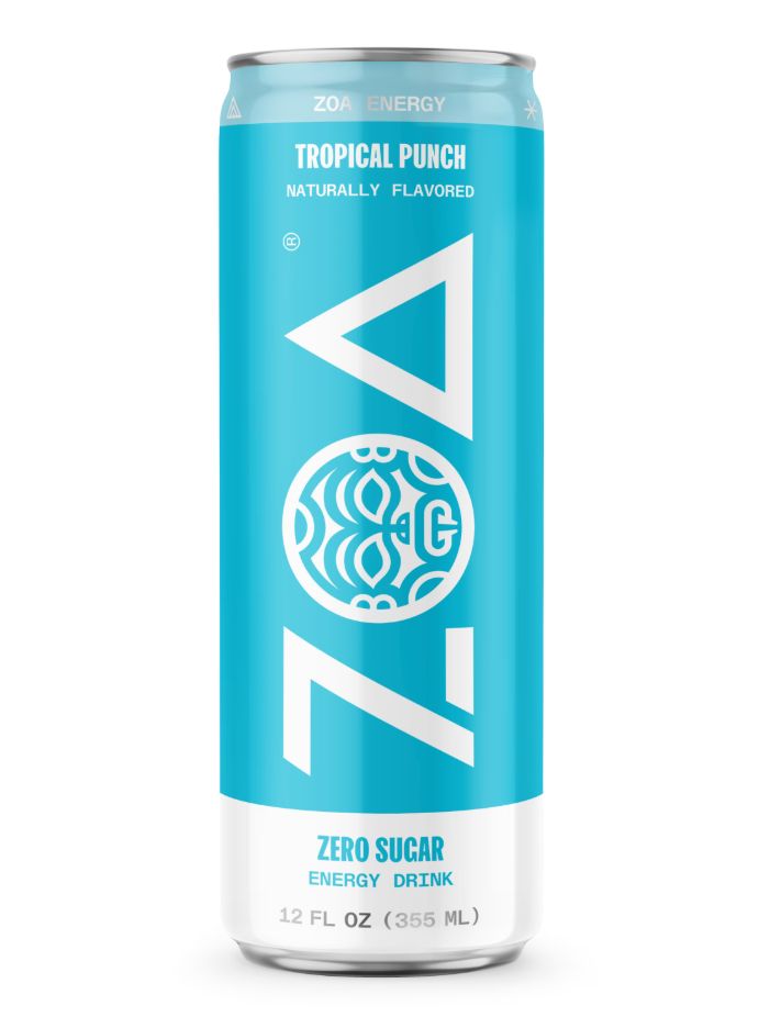 ZOA ZERO TROPICAL PUNCH 12OZ