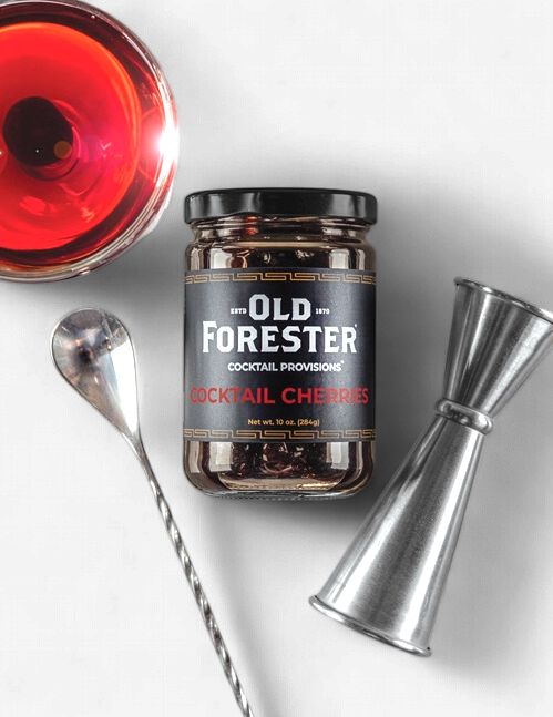 OLD FORESTER COCKTAIL CHERRIES 10OZ