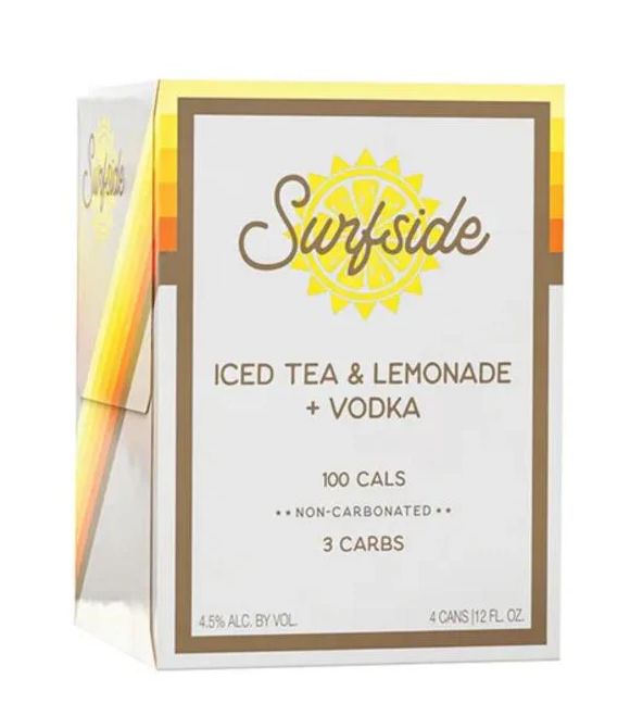 SURFSIDE ICED TEA + LEMONADE 4PK