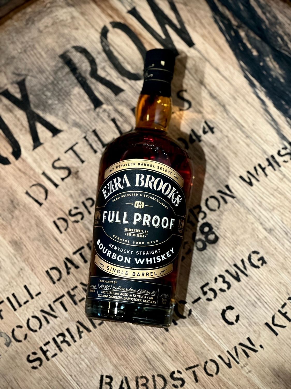 EZRA BROOKS ASWC &amp; PASADENA EDITION #1
