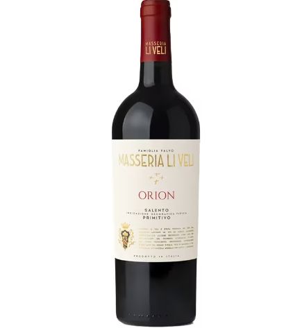 MASSERIA LI VELI ORION PRIMITIVO