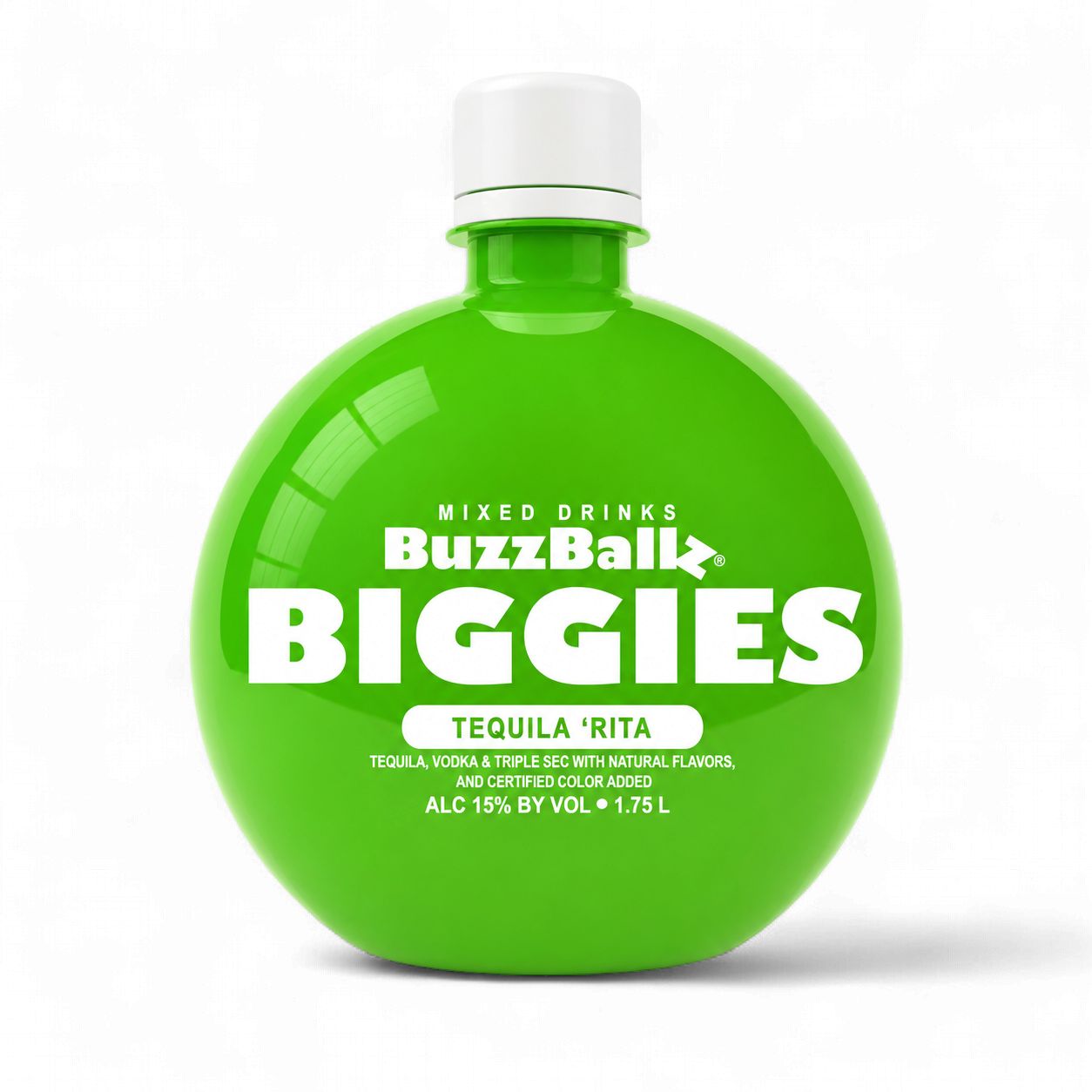 BIGGIES BUZZBALLZ TEQUILA LIME RITA 1.75L
