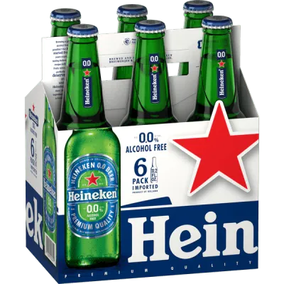 HEINEKEN 0.0 N/A 6PK BTLS