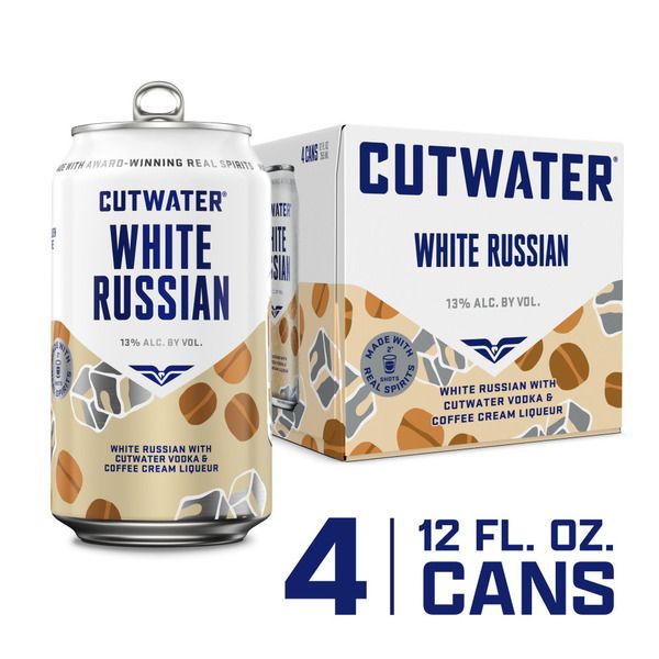 CUTWATER WHITE RUSSIAN 4PK